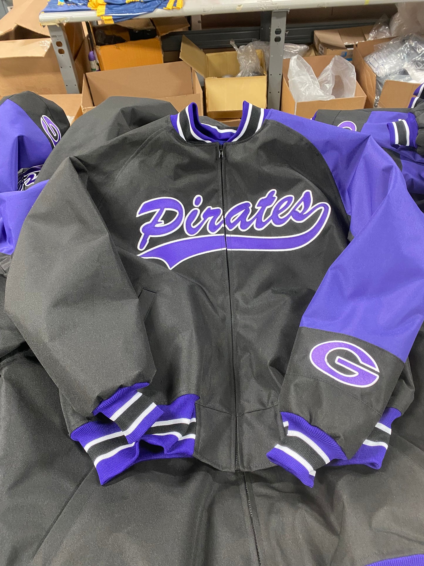 Custom Sublimated + Tackle Twill Baseball Jacket