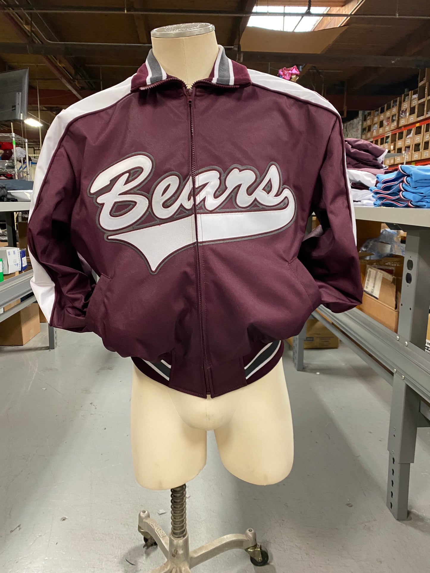 Custom Tackle Twill Baseball Jacket