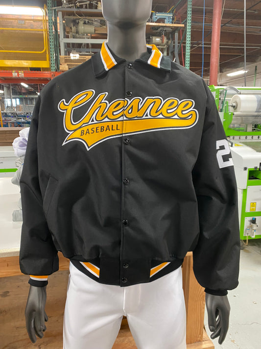 Custom Tackle Twill Baseball Jacket