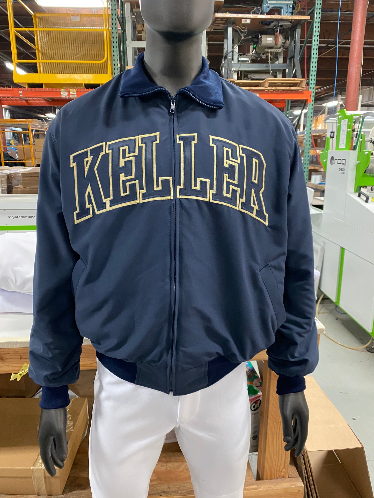 Custom Tackle Twill Baseball Jacket