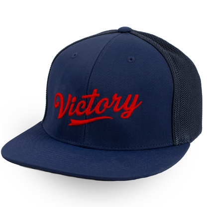 Victory Embroidered FlexFit Trucker Cap