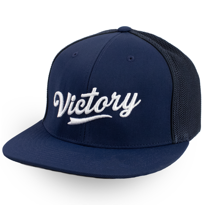 Victory Embroidered FlexFit Trucker Cap